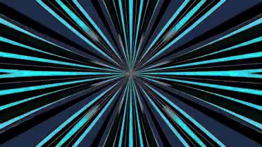 güzel renkli video soyut parlak ışık enerjisi 4K düz çizgi dalgaları siyah arkaplan üzerinde parıldayan ışık etkisi