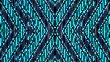 güzel renkli video soyut parlak ışık enerjisi 4K düz çizgi dalgaları siyah arkaplan üzerinde parıldayan ışık etkisi