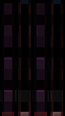 3D animasyon dikey güzel video soyut parlak ışık enerjisi 4K soyut çizgiler merkezde parlayan renkli ışık, siyah arkaplan