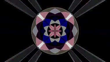 güzel renkli video soyut parlak ışık enerjisi 4K düz çizgi dalgaları siyah arkaplan üzerinde parıldayan ışık etkisi