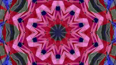 3D animasyon güzel video renkli soyut parlak ışık enerjisi 4K düz çizgi dalgaları merkezde yuvarlak ışık efekti, siyah arkaplan