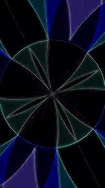 3D animasyon dikey güzel video renkli soyut parlak ışık enerjisi 4K düz çizgiler arkaplan için parıldayan ışık efekti