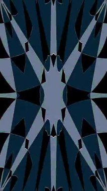 3D soyut parlak çizgiler, dalga, renkli, siyah arkaplan