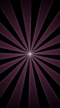 3D soyut parlak çizgiler, dalga, renkli, siyah arkaplan