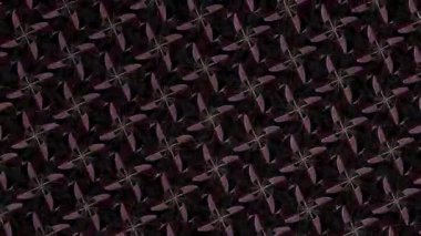 3D soyut parlak çizgiler, dalga, renkli, siyah arkaplan