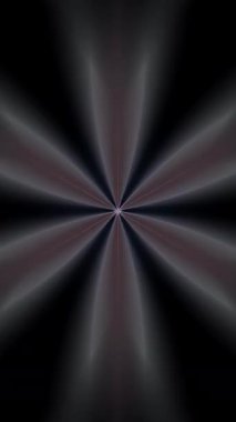 3D soyut parlak çizgiler, dalga, renkli, siyah arkaplan