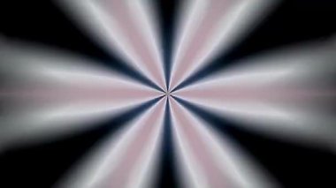 3D soyut parlak çizgiler, dalga, renkli, siyah arkaplan