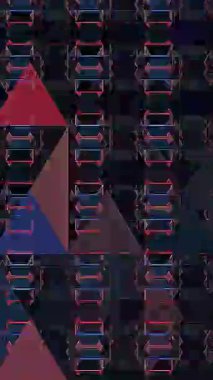 3D soyut parlak çizgiler, dalga, renkli, siyah arkaplan