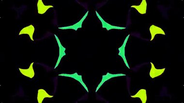 Soyut arka plan hareket eden çizgiler ve parlayan ışık noktaları. Çemberlerle canlandırma