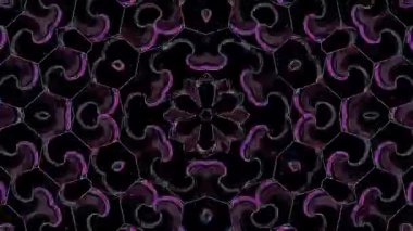 Soyut arka plan hareket eden çizgiler ve parlayan ışık noktaları. Çemberlerle canlandırma