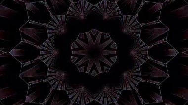 Soyut arka plan hareket eden çizgiler ve parlayan ışık noktaları. Çemberlerle canlandırma