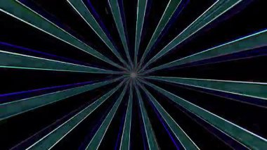güzel renkli video soyut parlak ışık enerjisi 4K düz çizgi dalgaları siyah arkaplan üzerinde parıldayan ışık etkisi