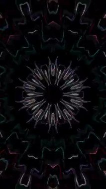 3D animasyon dikey güzel video renkli soyut parlak ışık enerjisi 4K düz çizgiler arkaplan için parıldayan ışık efekti