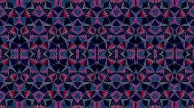 3D soyut parlak çizgiler, dalga, renkli, siyah arkaplan