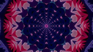 Soyut arka plan hareket eden çizgiler ve parlayan ışık noktaları. Çemberlerle canlandırma