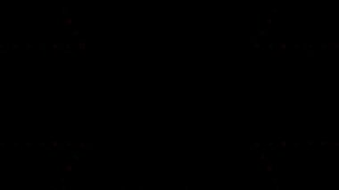 3D animasyon güzel video renkli soyut parlak ışık enerjisi 4K düz çizgi dalgaları merkezde yuvarlak ışık efekti, siyah arkaplan