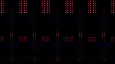 3D soyut parlak çizgiler, dalga, renkli, siyah arkaplan