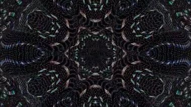 soyut çizgiler merkezde parlayan renkli ışık, siyah arkaplan