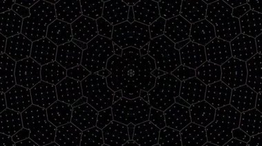 soyut çizgiler merkezde parlayan renkli ışık, siyah arkaplan