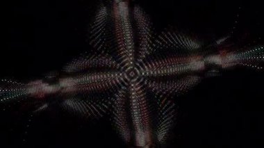 soyut çizgiler merkezde parlayan renkli ışık, soyut arkaplan hareket eden çizgiler ve parlayan ışık