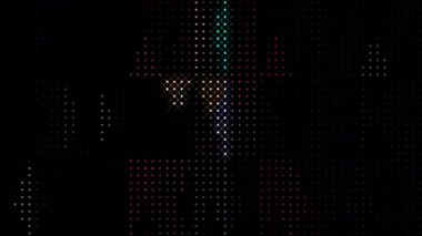 güzel renkli video soyut parlak ışık enerjisi 4K düz çizgi dalgaları siyah arkaplan üzerinde parıldayan ışık etkisi