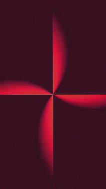 3D animation vertical beautiful video colorful abstract bright light energy 4K of smooth lines waves glittering light effect on black background