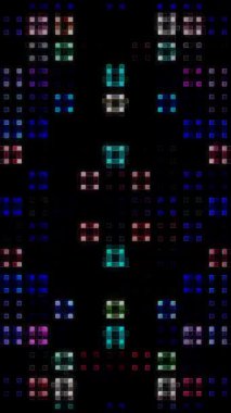 güzel renkli video soyut parlak ışık enerjisi 4K düz çizgi dalgaları siyah arkaplan üzerinde parıldayan ışık etkisi