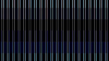 3D soyut parlak çizgiler, dalga, renkli, siyah arkaplan