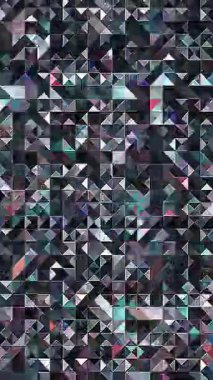 3D soyut parlak çizgiler, dalga, renkli, siyah arkaplan