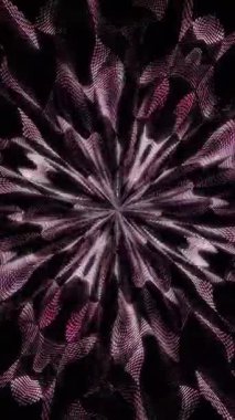 3D animasyon dikey video parıldayan güzel rengarenk çizgiler parlak ışık enerjisi 4K çizgiler pürüzsüz dalgalar parıldayan ışık efekti, siyah arkaplan