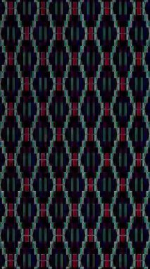 3D animasyon dikey güzel video soyut parlak ışık enerjisi 4K soyut çizgiler merkezde parlayan renkli ışık, siyah arkaplan