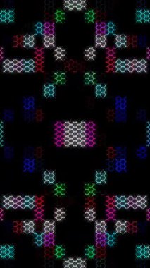 3D animasyon dikey güzel video soyut parlak ışık enerjisi 4K soyut çizgiler merkezde parlayan renkli ışık, siyah arkaplan