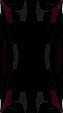 3D animasyon dikey güzel video soyut parlak ışık enerjisi 4K soyut çizgiler merkezde parlayan renkli ışık, siyah arkaplan