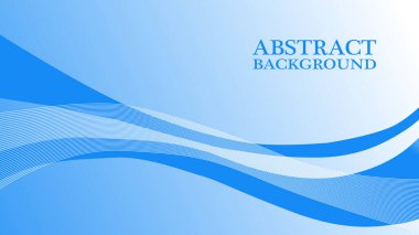 dalga arkaplan tasarımı vektör çizimi