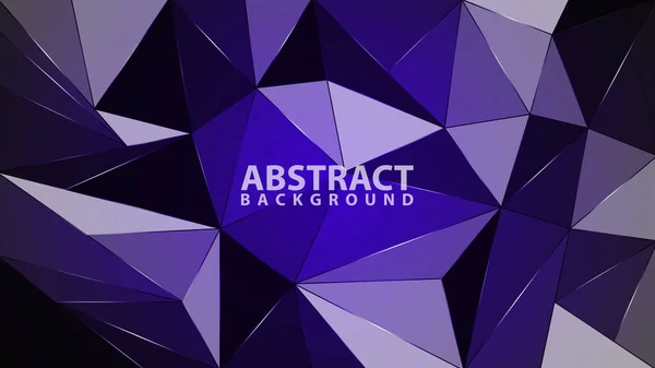 Abstraktes Geometrisches Dreieck Formt Hintergrund Vektorillustration — Stockvektor