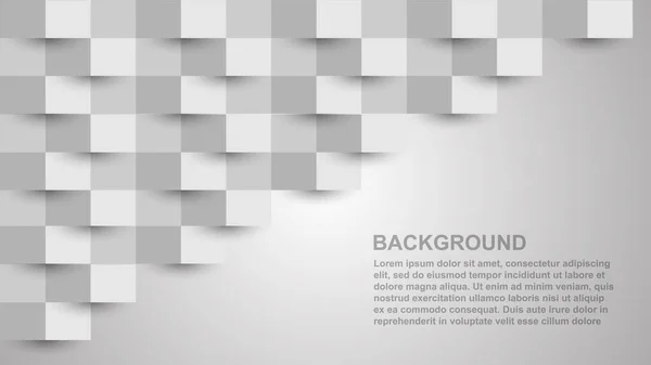 白い抽象的な質感 表紙デザイン 本のデザイン ポスター Cdカバー チラシ ウェブサイトの背景や広告で使用することができます紙のアートスタイルの3Dベクトルの背景 — ストックベクタ