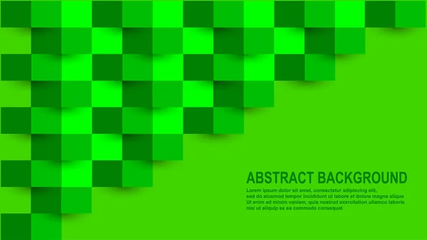 Green Abstract Texture Paper Art Style Vector Background Can Used — Stock Vector