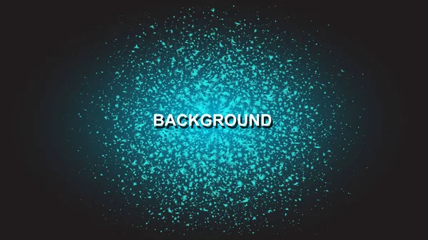 Dust Texture Black Background Messy Grunge Dust Background Vector Illustration — Stock Vector
