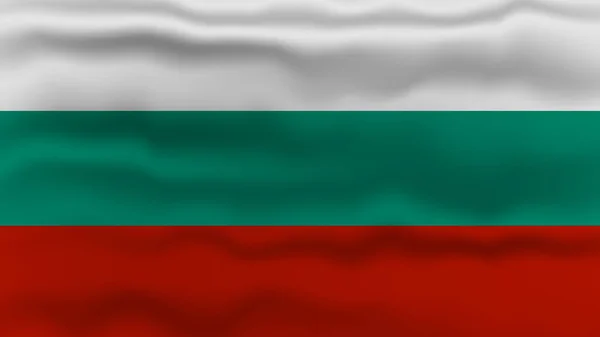 Bulgária Bandeira Closeup Vector Ilustração — Vetor de Stock