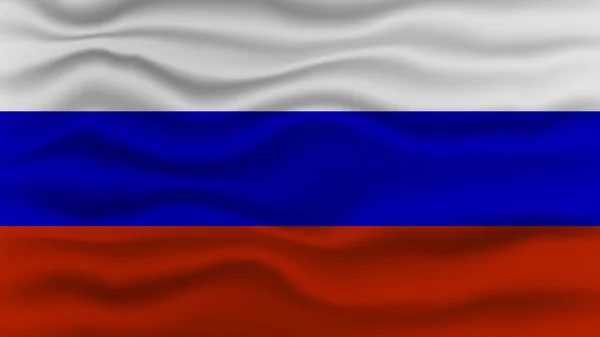Векторная Иллюстрация Флага России — стоковый вектор