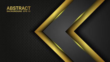 soyut yön oku modern fütüristik teknoloji arkaplan vektörü çizimi.