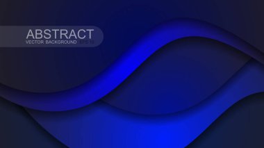 Kağıt dalga arka plan sanat tasarımı. Vektör kağıdı, illüstrasyonu kesti. eps10