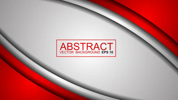 Abstrakte Business Banner Hintergrunddesign Mit Kurven Vektor Abbildung Folge — Stockvektor