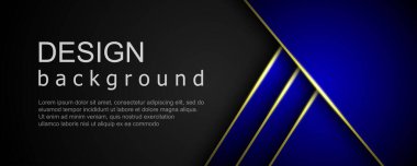 Geometrik şekillerin üst üste bindiği soyut arkaplan. Modern pankart şablon tasarımı