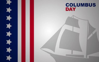 Columbus Günü kültürel altyapınız kutlu olsun. Afişler, arka planlar, posterler, mallar, kapaklar için uluslararası gün.