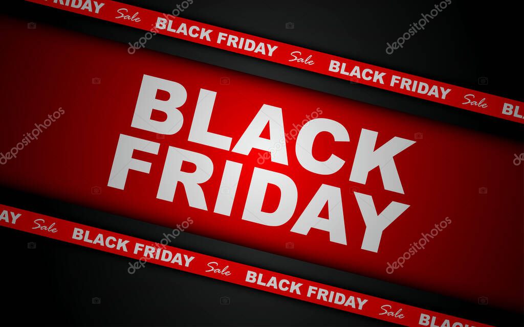 Black Friday Sale Template. Design template for Black Friday sales, promotions, advertising and social media ads.