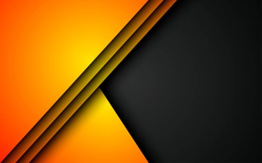 Geometrik soyut arkaplan uzayda örtüşen katmanlar