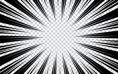 Çizgi romanlar için radikal satır arkaplanı.