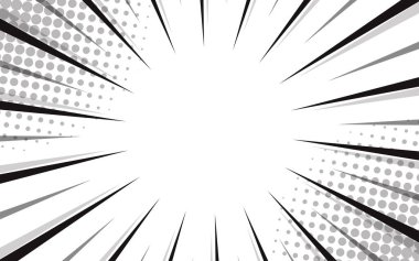 Çizgi romanlar için radikal satır arkaplanı.