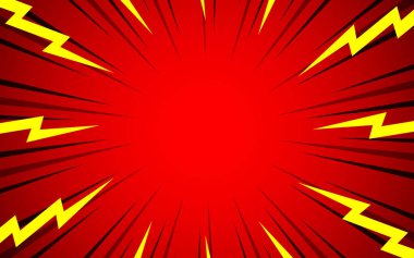 düz çizgi roman tarzı arka plan veya duvar kağıdı. vektör illüstrasyonu